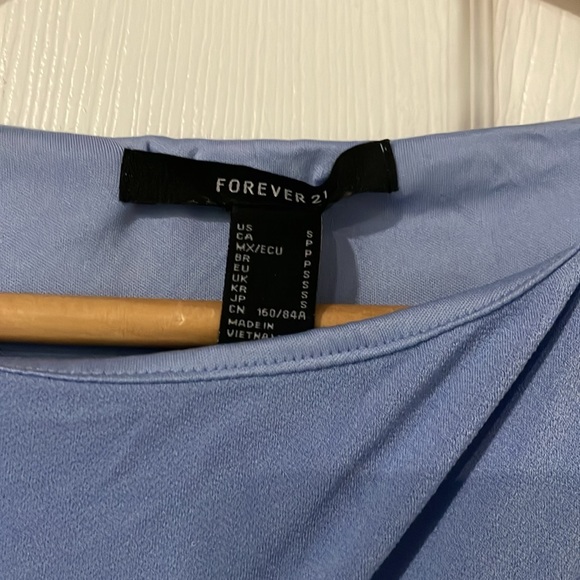 Forever 21 Blue Mini Dress - Picture 2 of 5